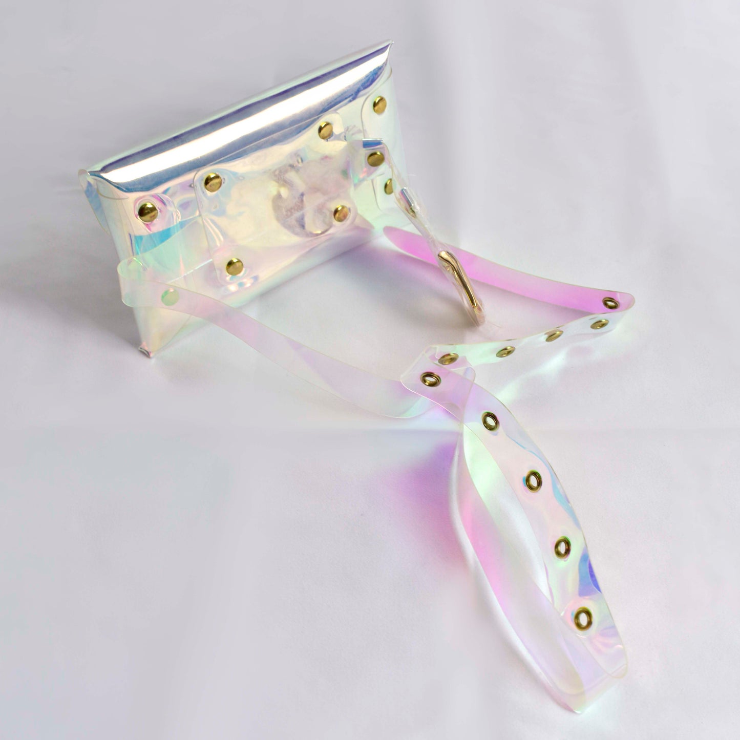 Pi Beta Phi Holographic Belted Fanny Pack