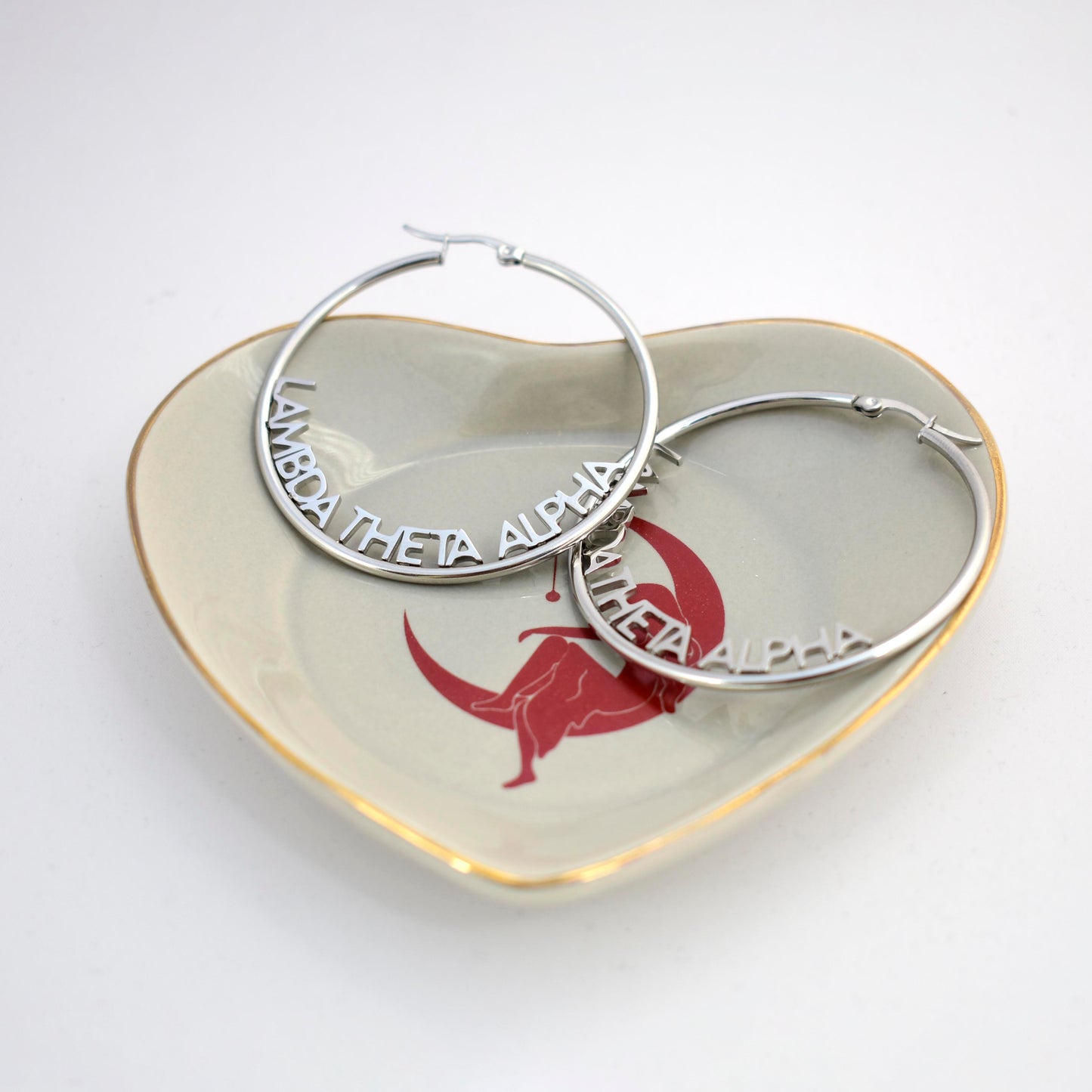 Omega Phi Alpha Ceramic Ring Dish