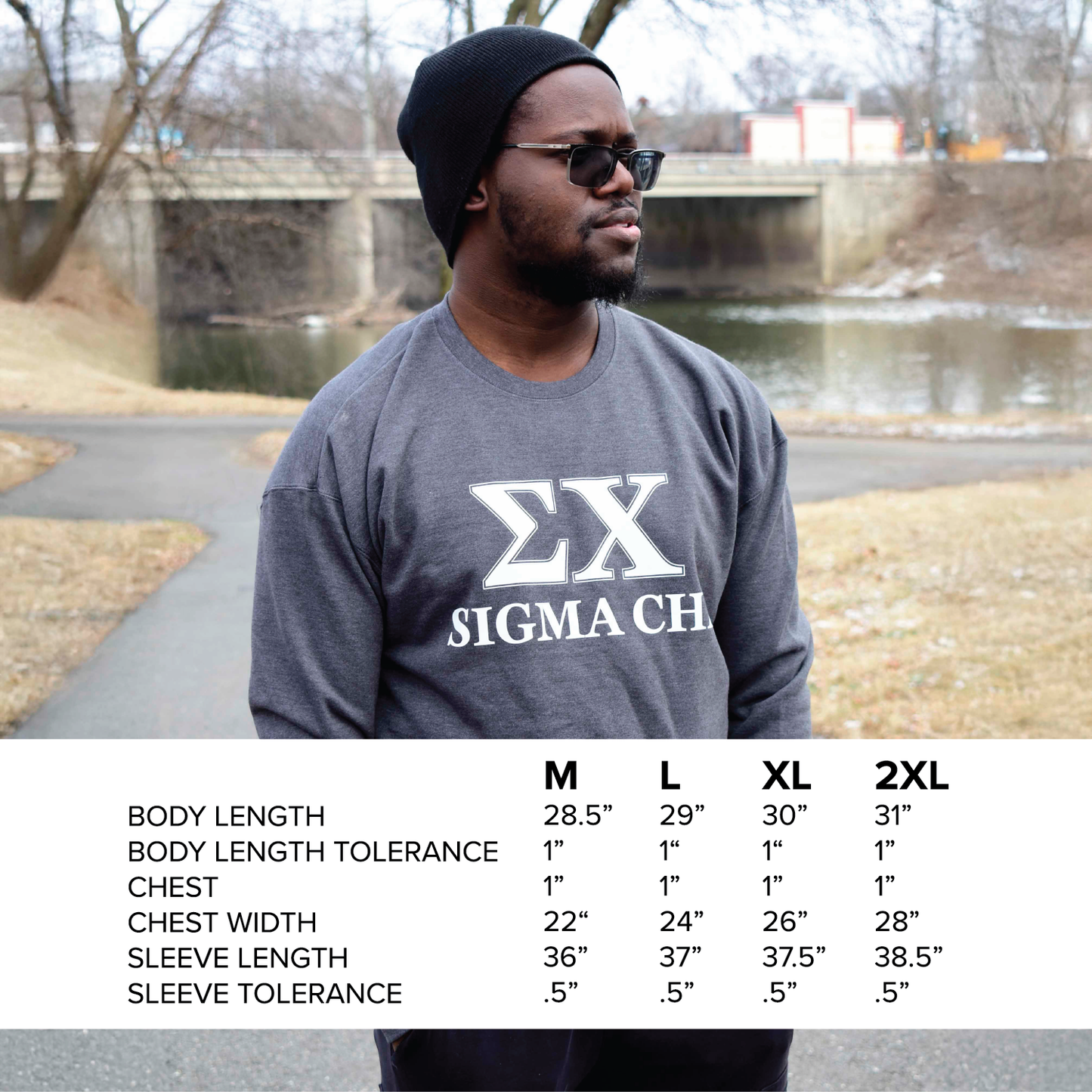 Lambda Chi Alpha Sweatshirt- Crewneck Fraternity Varsity Letters Design