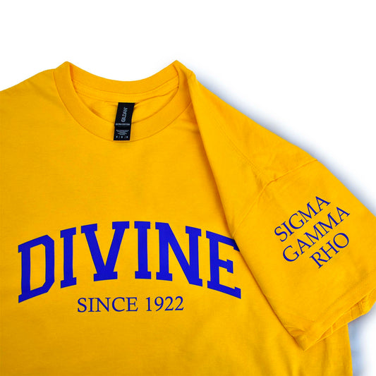 Sigma Gamma Rho Sorority, Incorporated T-Shirt- Divine and Sorority Name Design