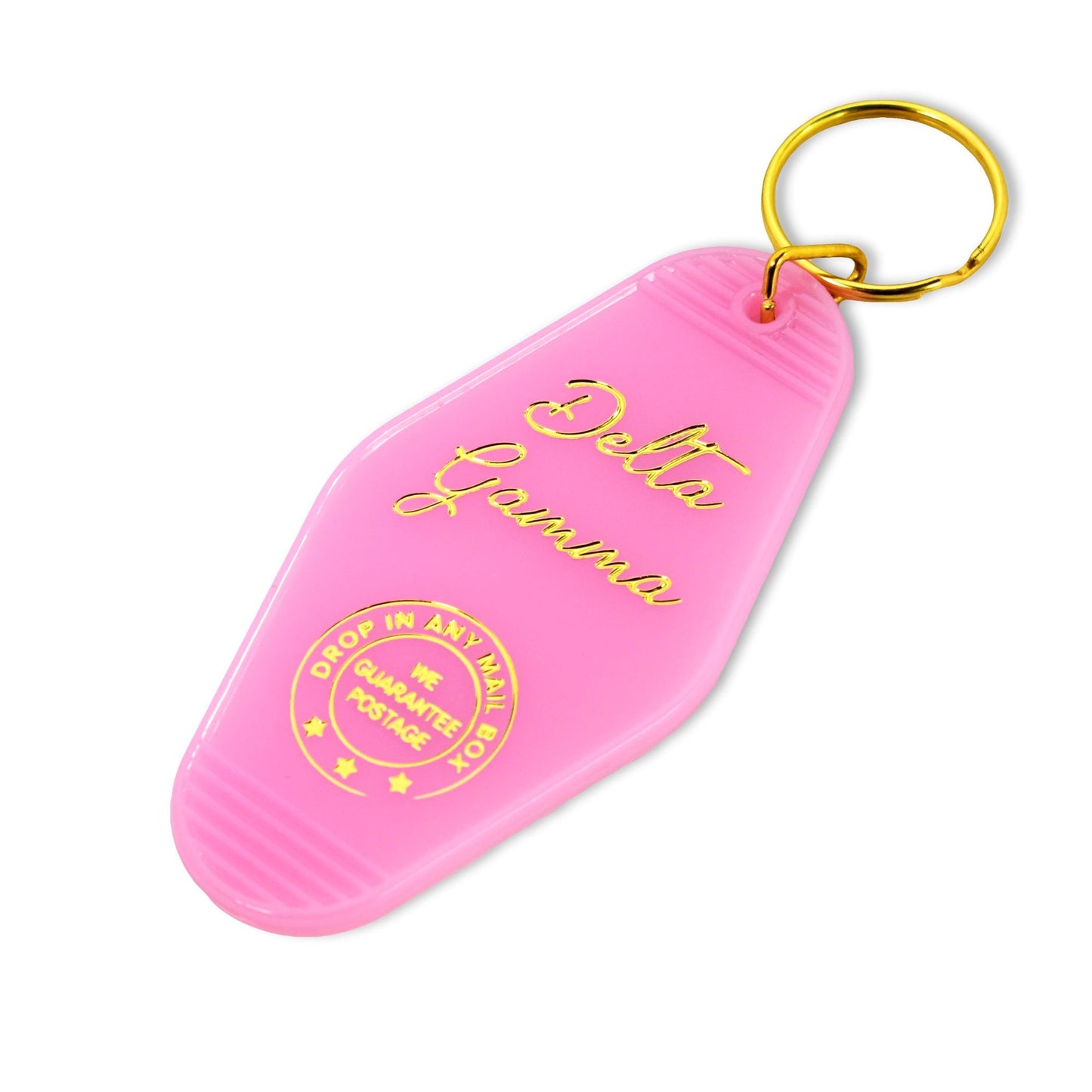 Delta Gamma Motel Keychain