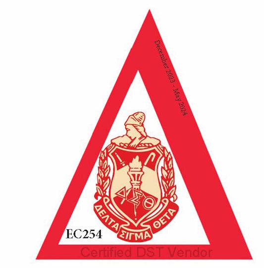Delta Sigma Theta Tie Dye stickers