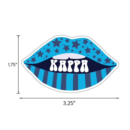 Kappa Kappa Gamma Girl Power Sticker Sheet