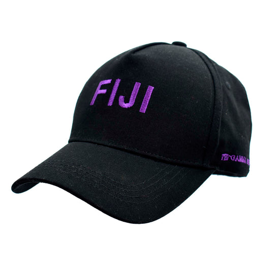 Phi Gamma Delta Baseball Cap- Brushed Cotton 5-Panel Black Hat