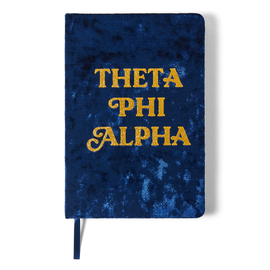Theta Phi Alpha Notebook with Gold Foil Imprint