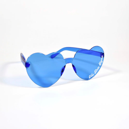 Tau Beta Sigma Sunglasses - Heart Shaped