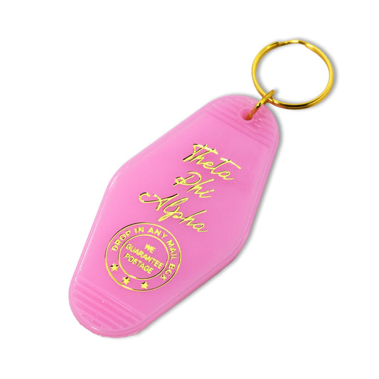 Theta Phi Alpha Motel Keychain