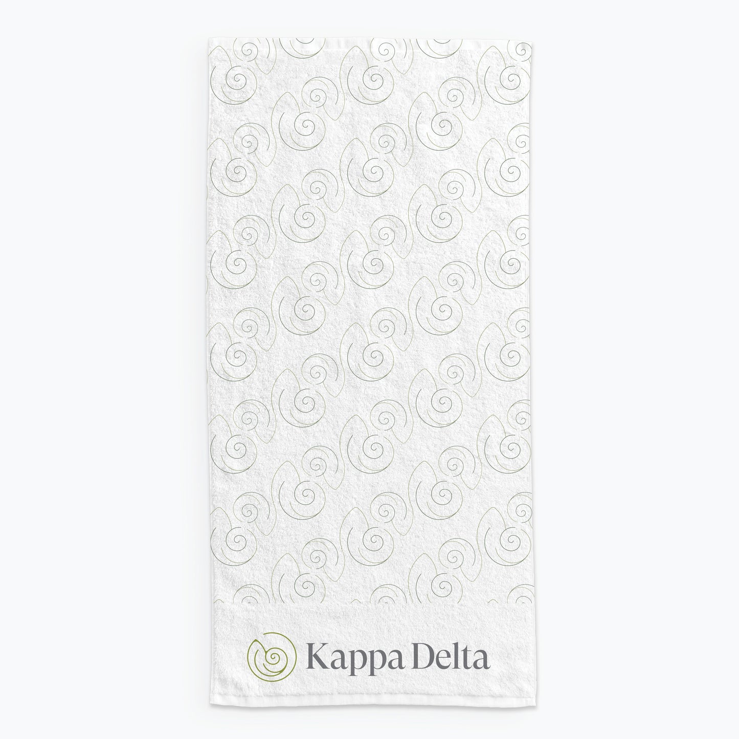 Kappa Delta Beach Towel- Lightweight Brand Design