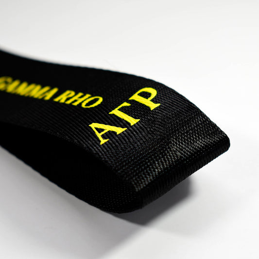 Alpha Gamma Rho Fraternity Keychain- Hands-Free Lanyard Style