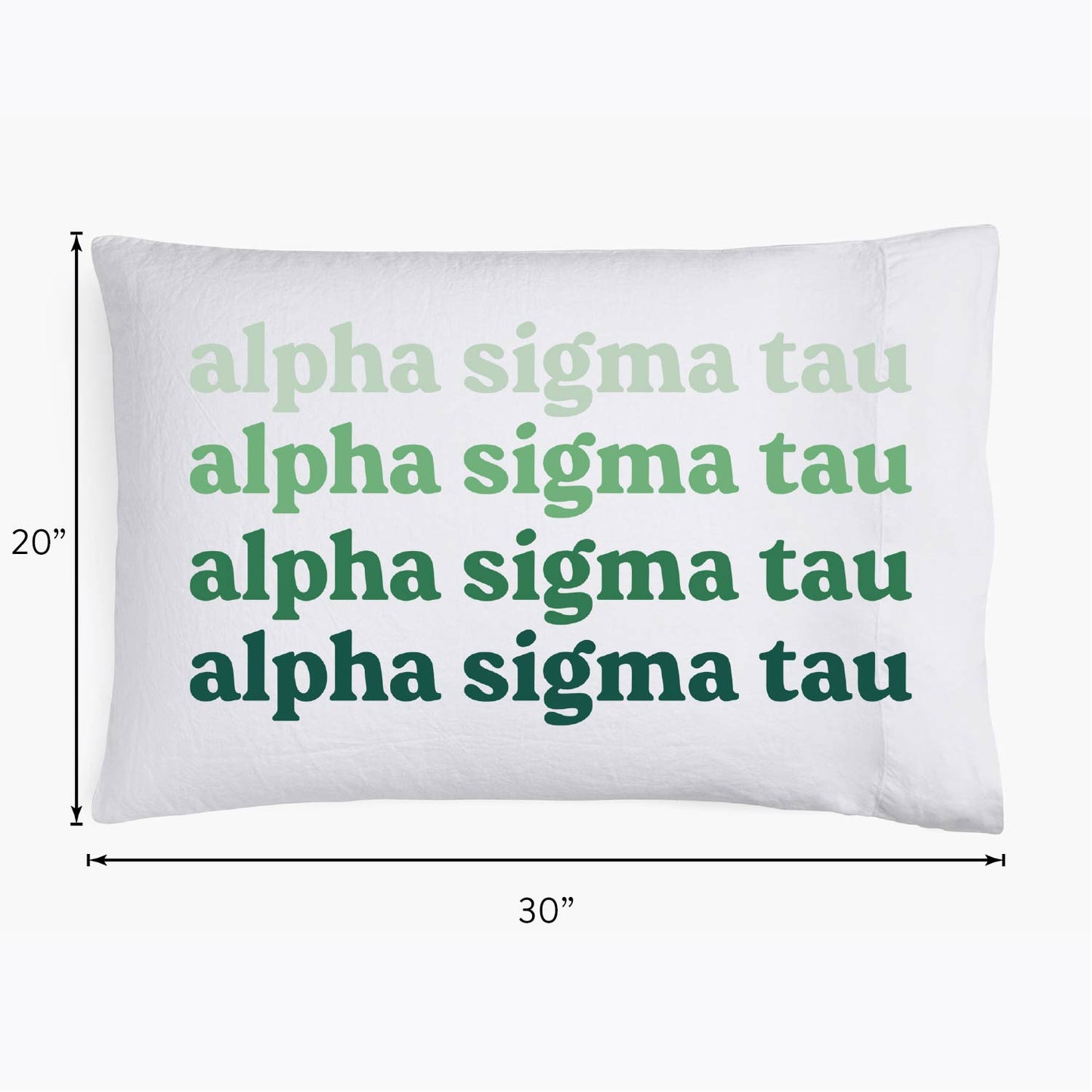 Theta Phi Alpha Cotton Pillowcase