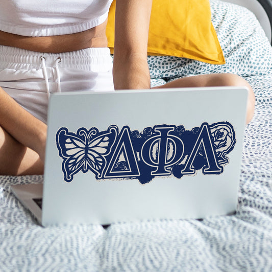 Delta Phi Lambda Laptop Jumbo Sticker/Decal