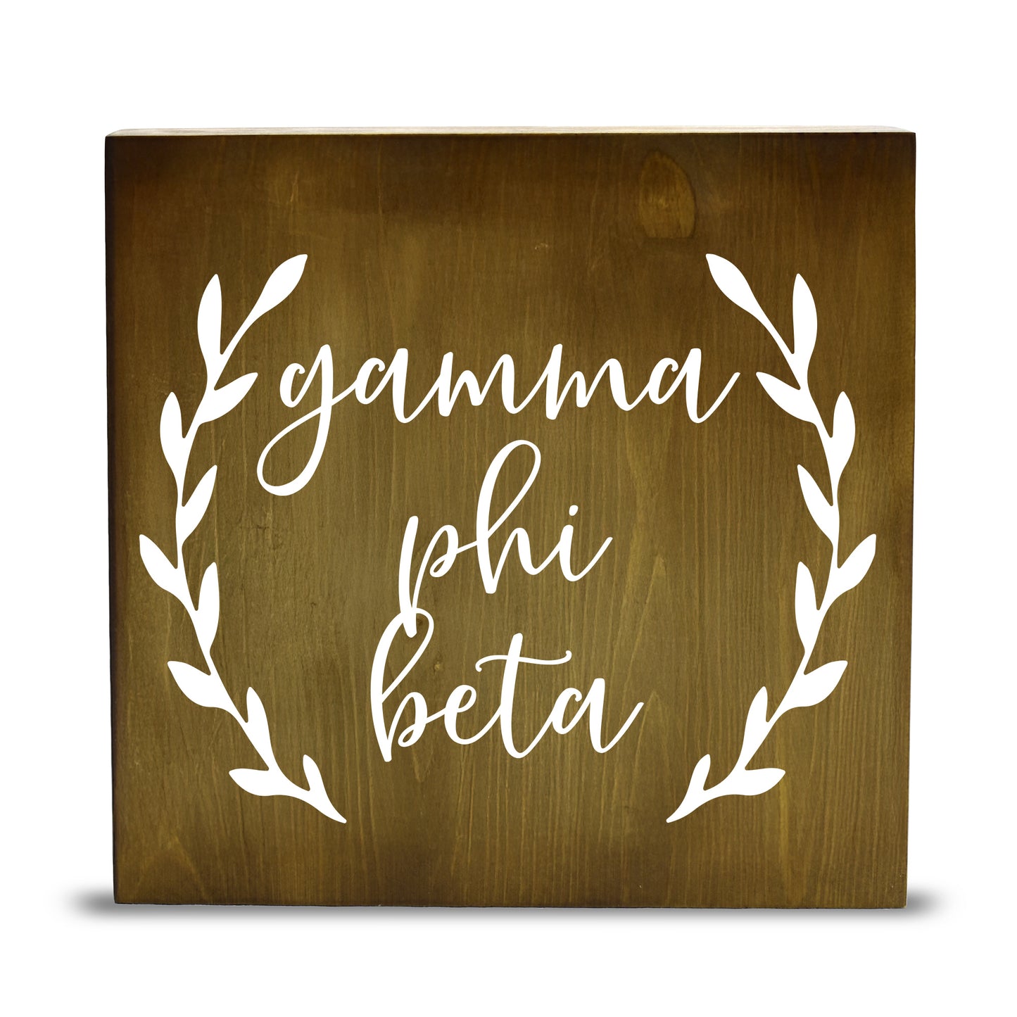 Gamma Phi Beta Wooden Wall Art