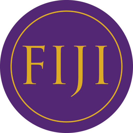 Phi Gamma Delta Fraternity Car Decal Sticker- Full Color Circle Logo