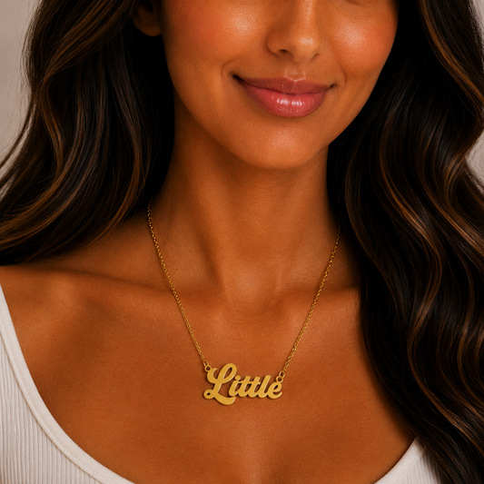 Little Retro Design Necklace