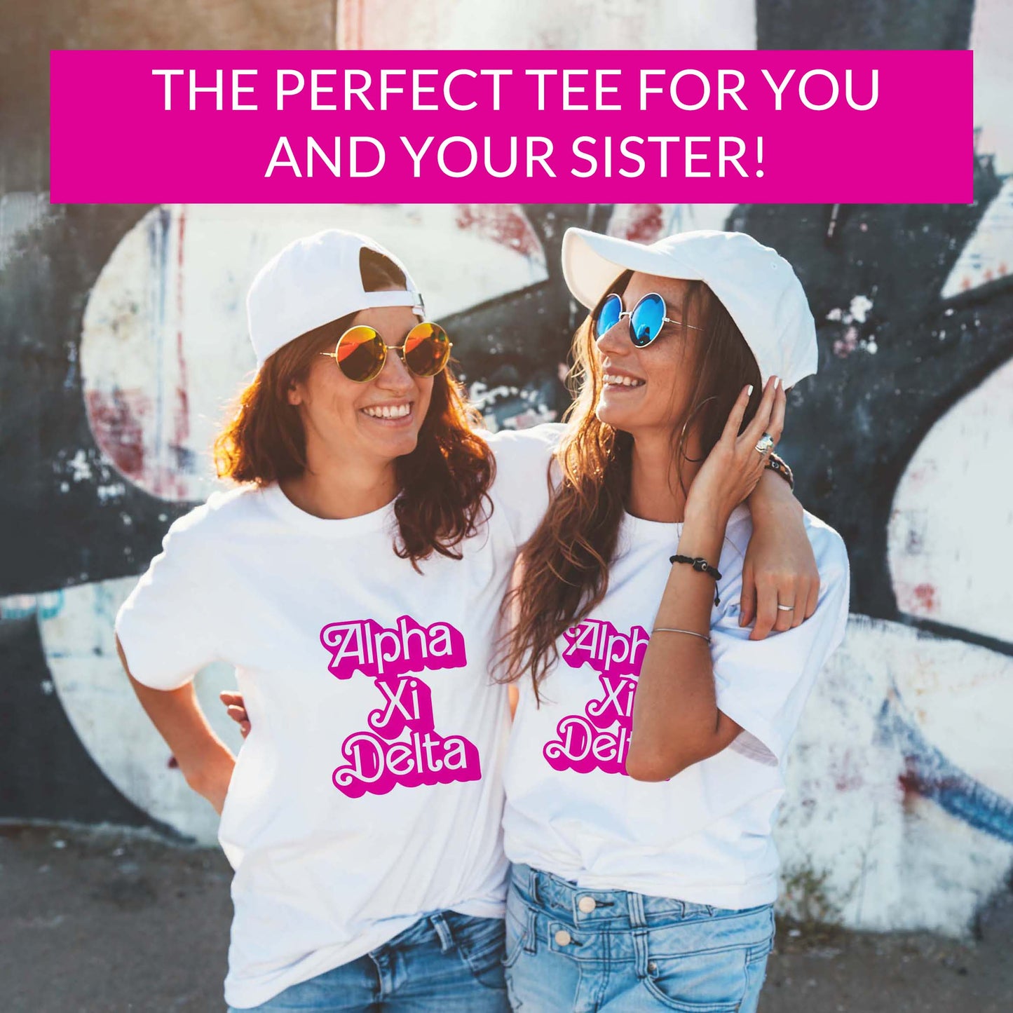 Pi Beta Phi T-Shirt- Retro Dolly Sorority Name Design, Relaxed Fit