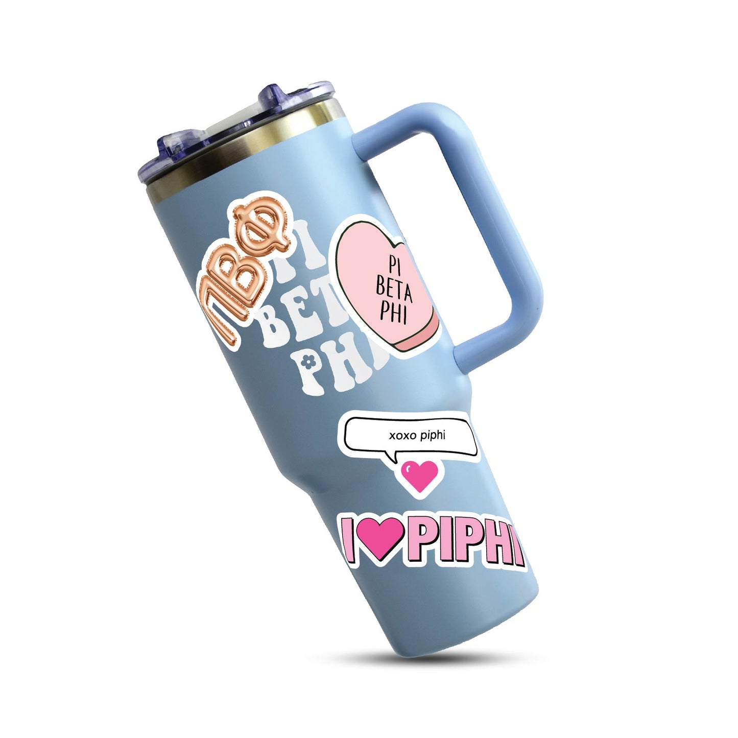 Pi Beta Phi- Sticker Sheet- Love Theme