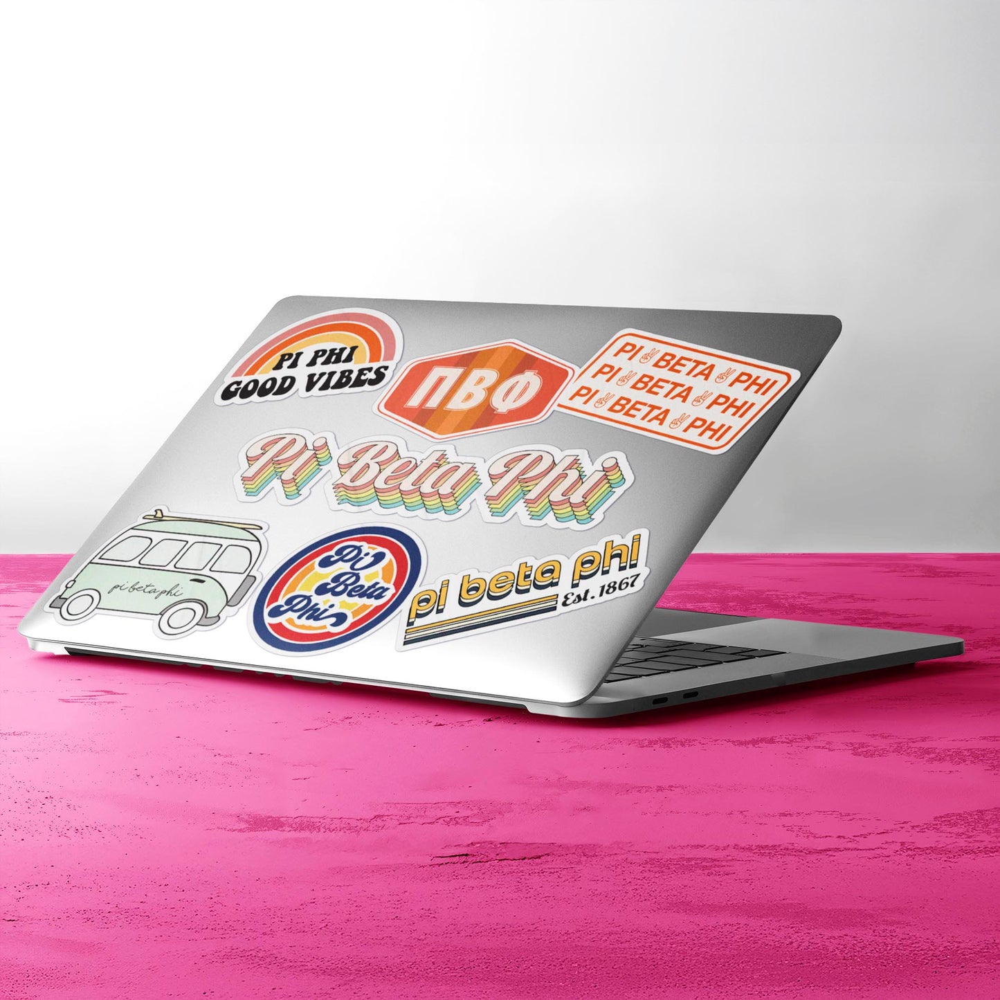 Pi Beta Phi <br> Retro Sticker Sheet