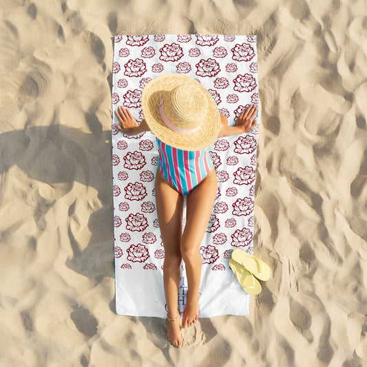 Pi Beta Phi Beach Towel- Lightweight Brand Design