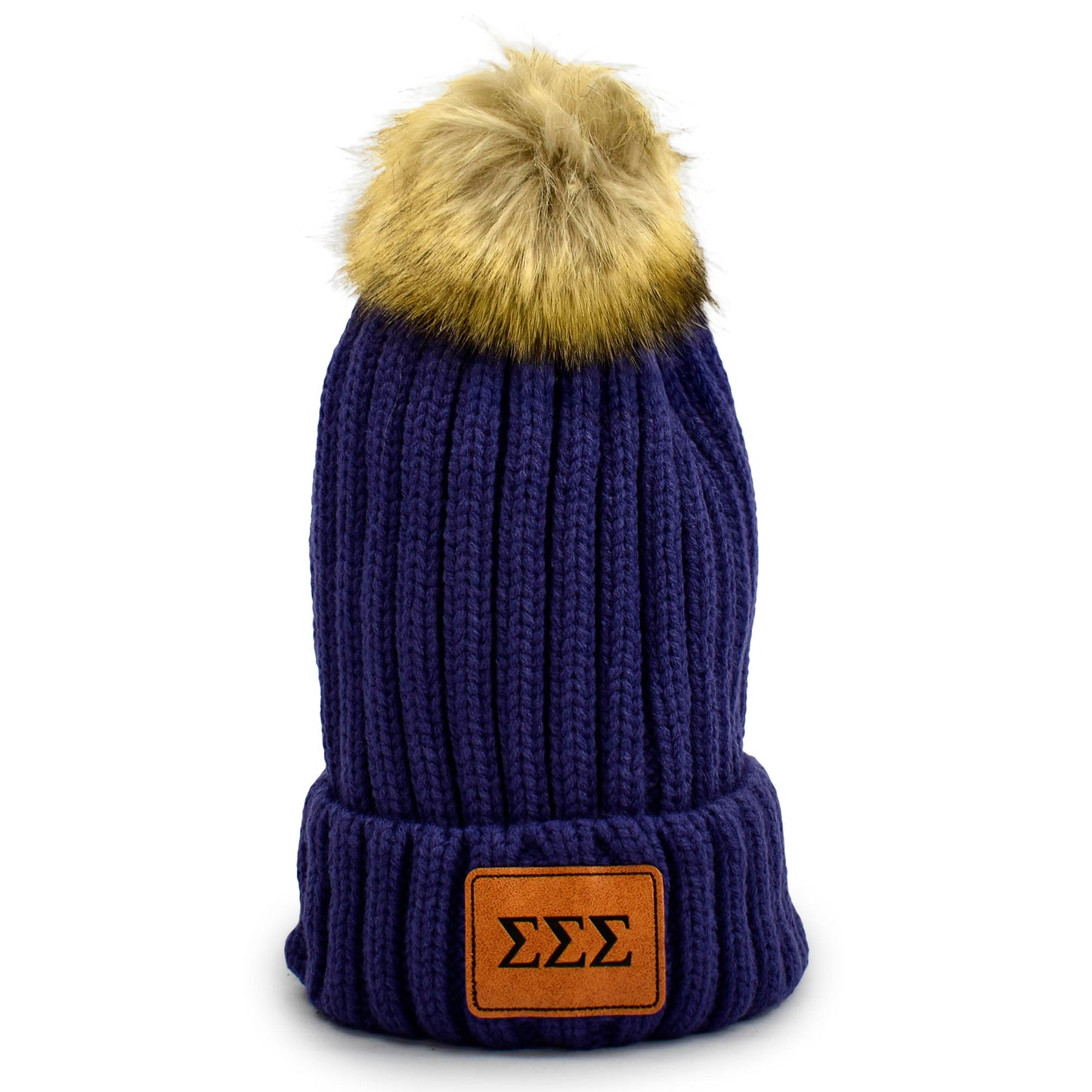 Sigma Sigma Sigma Pom Pom Beanie Hat