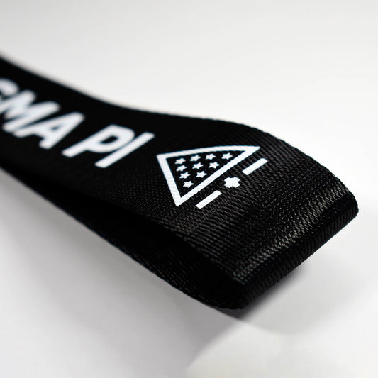 Sigma Pi Fraternity Keychain- Hands-Free Lanyard Style