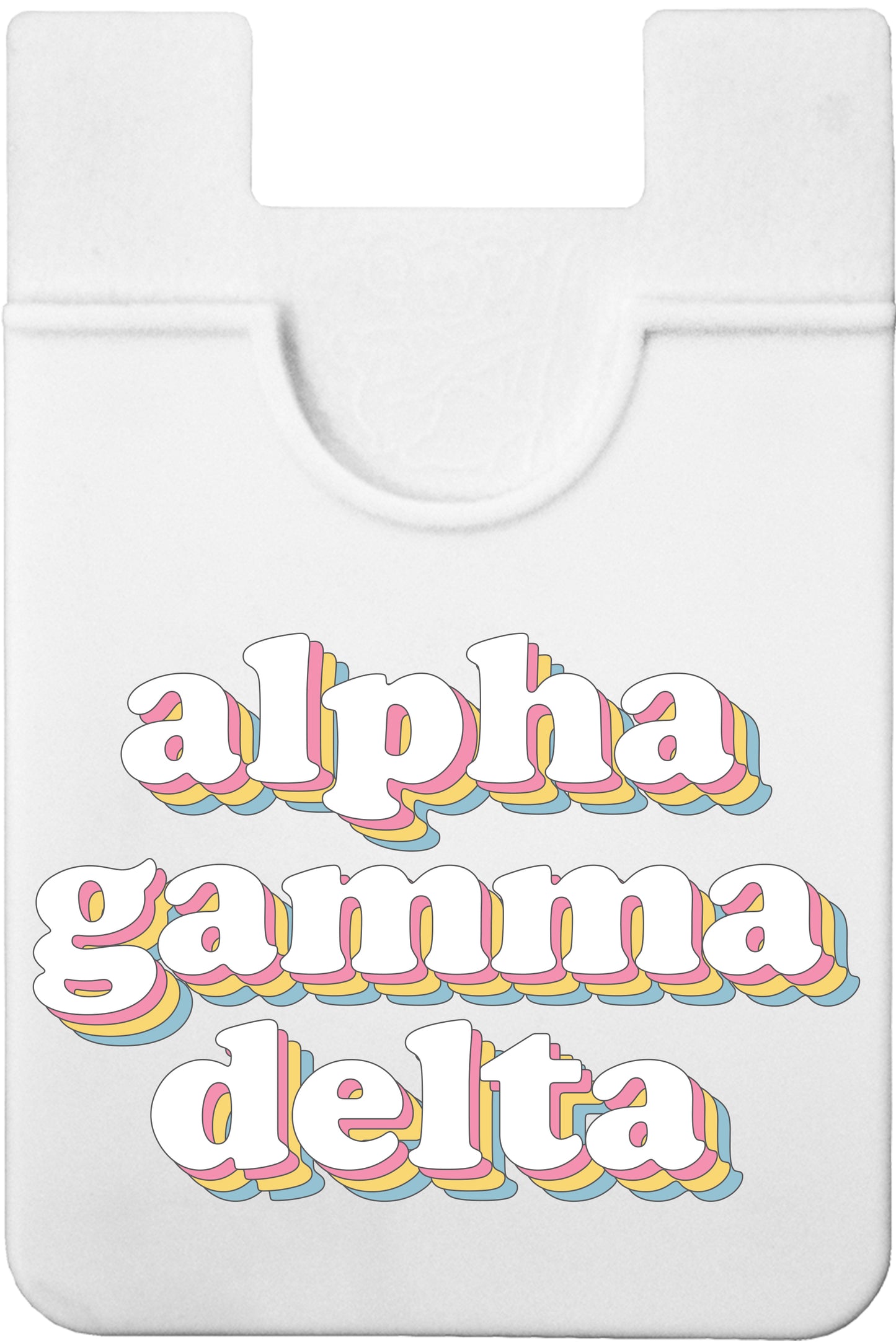 Alpha Gamma Delta Retro Koala Pouch