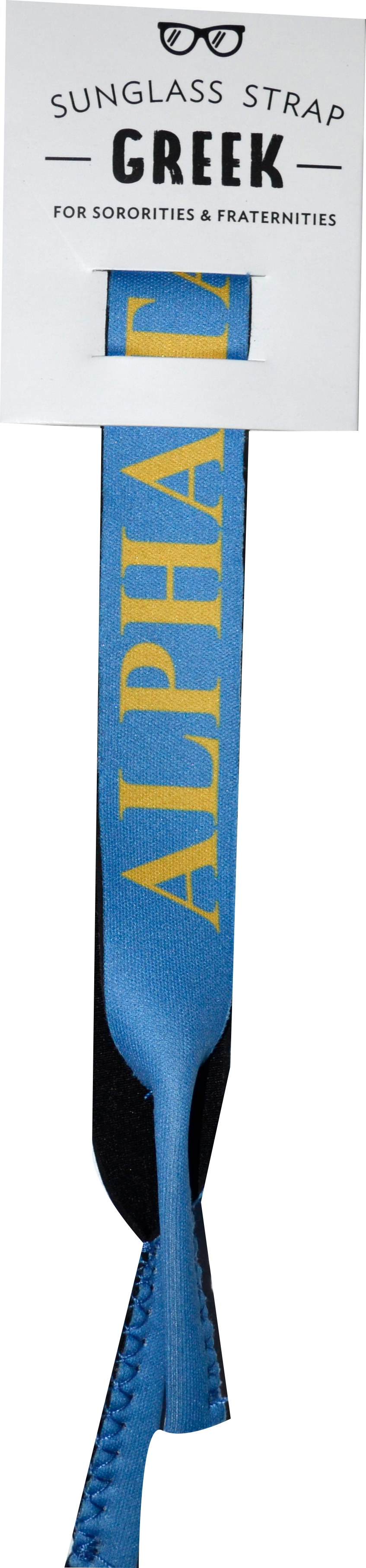 Alpha Tau Omega Sunglass Strap Packaging - Croakie