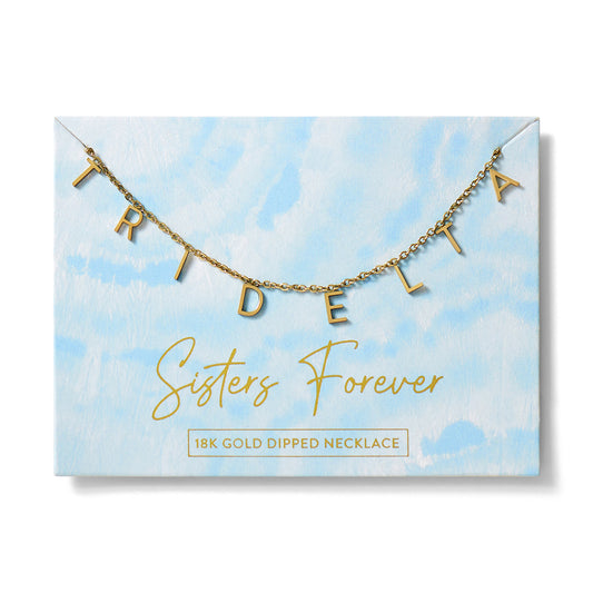 Delta Delta Delta Name Necklace