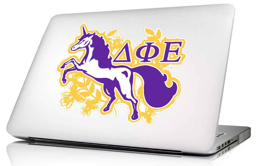 Delta Phi Epsilon <br>7.75 x 6 Laptop Skin/Wall Decal