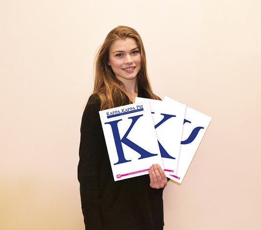 Kappa Kappa Psi <br> Jumbo Letter Decals