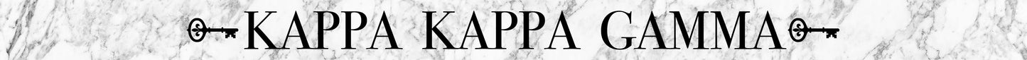 Kappa Kappa Gamma Sunglass Strap Design- Croakie