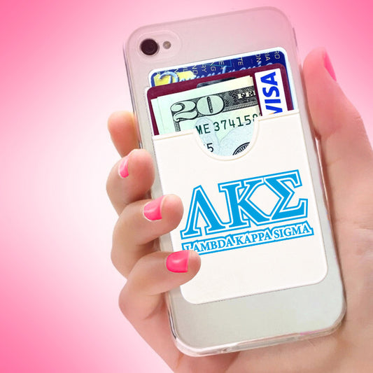 Lambda Kappa Sigma Koala Pouch - Greek Letters Design - Phone Wallet