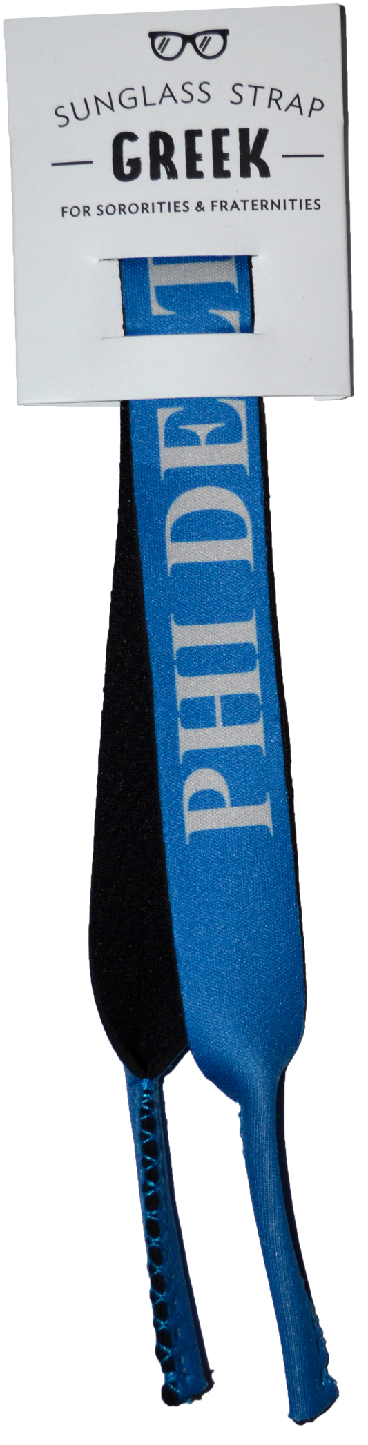 Phi Delta Theta Sunglass Strap Packaging - Croakie