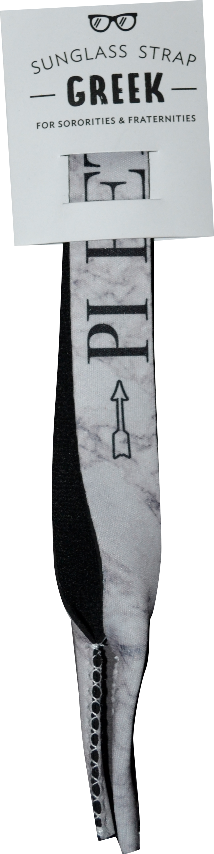 Pi Beta Phi Sunglass Strap Packaging- Croakie