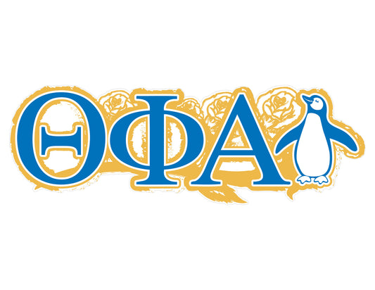 Theta Phi Alpha <br>11.75 x 5 Laptop Skin/Wall Decal