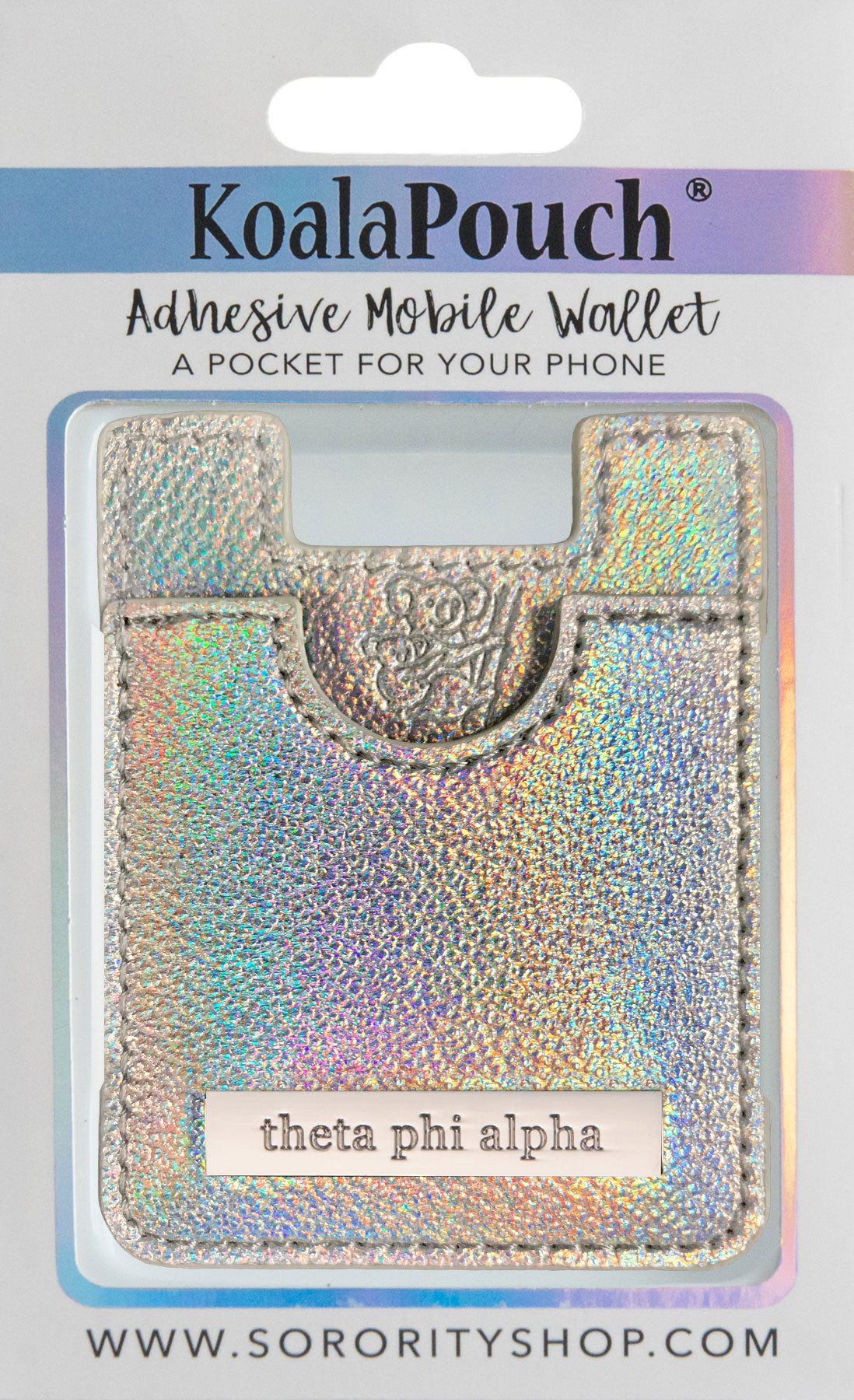 Theta Phi Alpha Glitter Koala Pouch