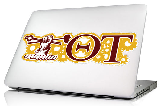 Theta Tau <br>11.75 x 3.5 Laptop Skin/Wall Decal
