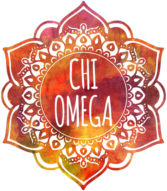 Chi Omega Mandala Air Freshener