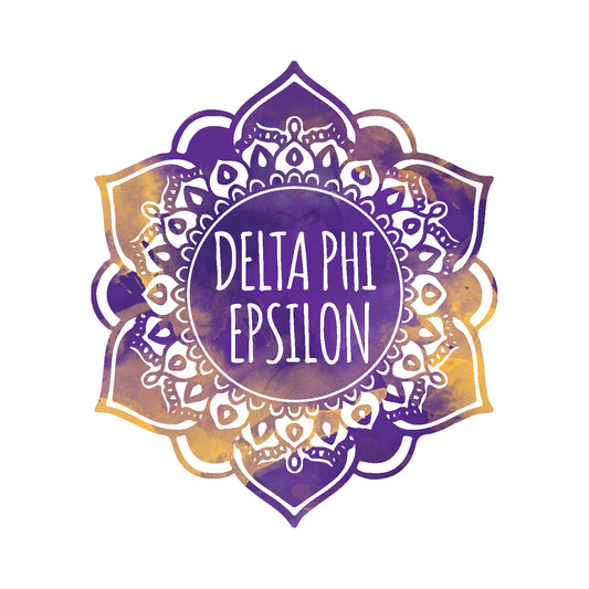 Delta Phi Epsilon Mandala Air Freshener