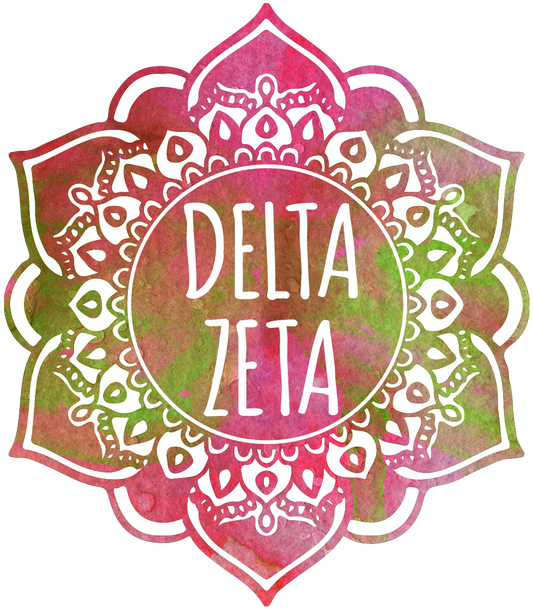Delta Zeta Mandala Air Freshener