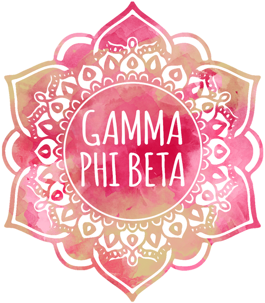 Gamma Phi Beta Mandala Air Freshener