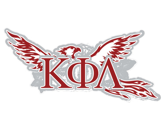 Kappa Phi Lambda <br>11.75 x 4.75 Laptop Skin/Wall Decal