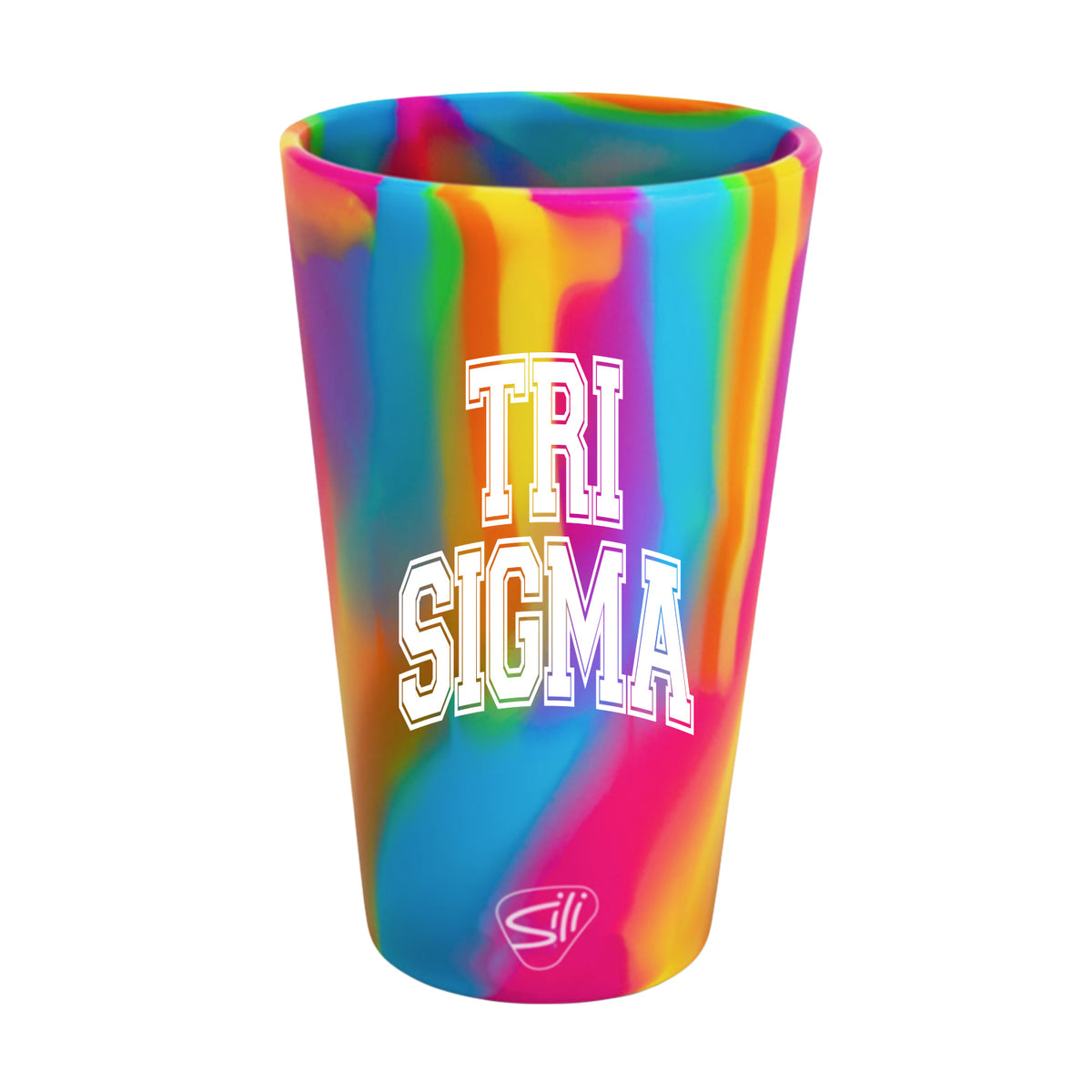 Sorority Shop x Silipint Sigma Sigma Sigma 16oz Silicone Cup