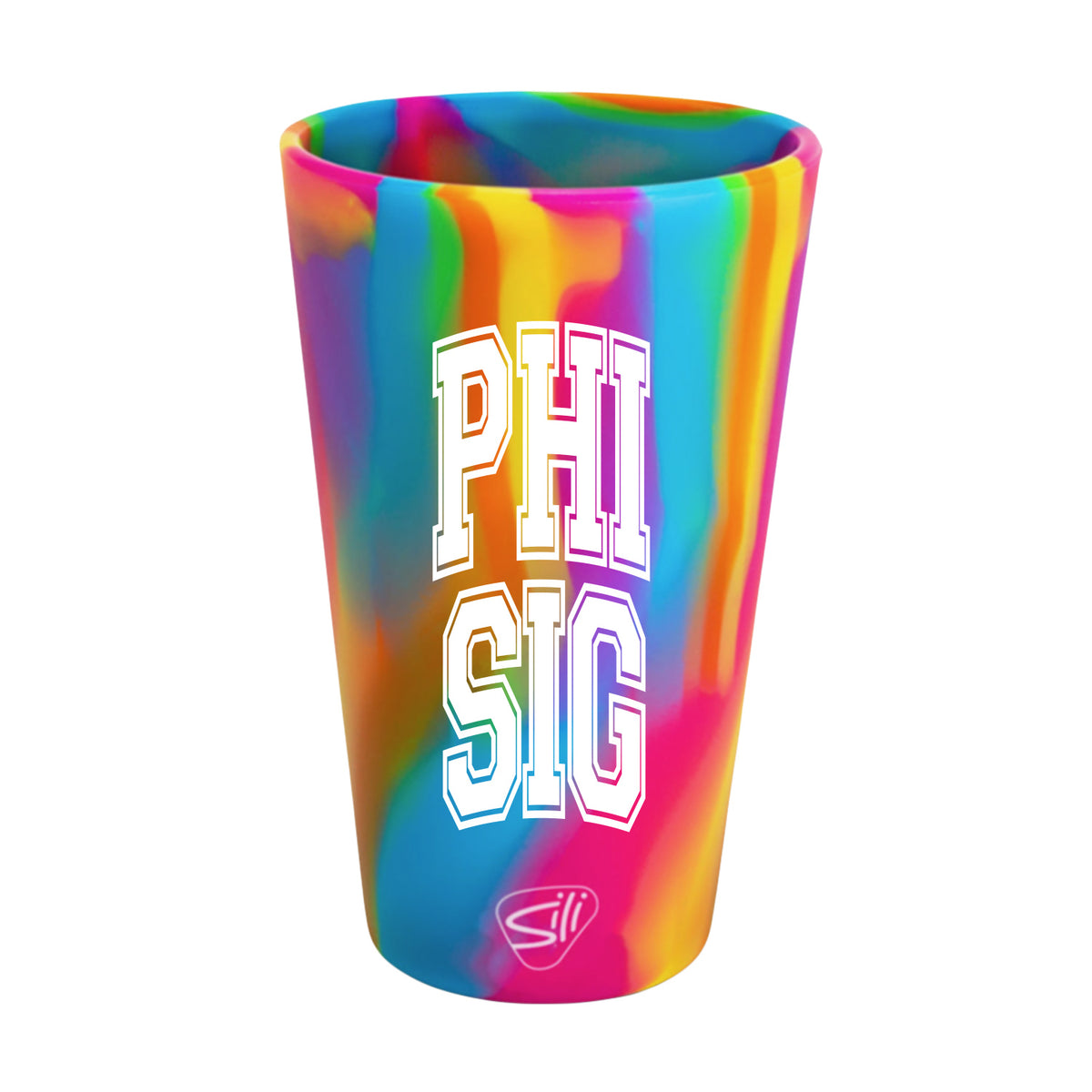 Sorority Shop x Silipint Phi Sigma Sigma 16oz Silicone Cup