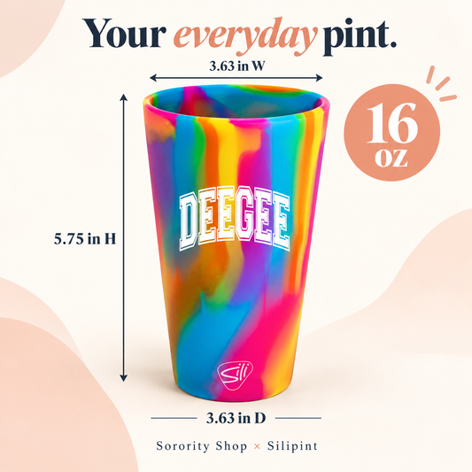 Sorority Shop x Silipint Delta Gamma 16oz Silicone Cup