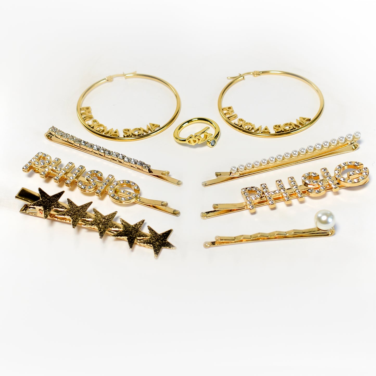 Kappa Kappa Gamma Sorority Hair Clips