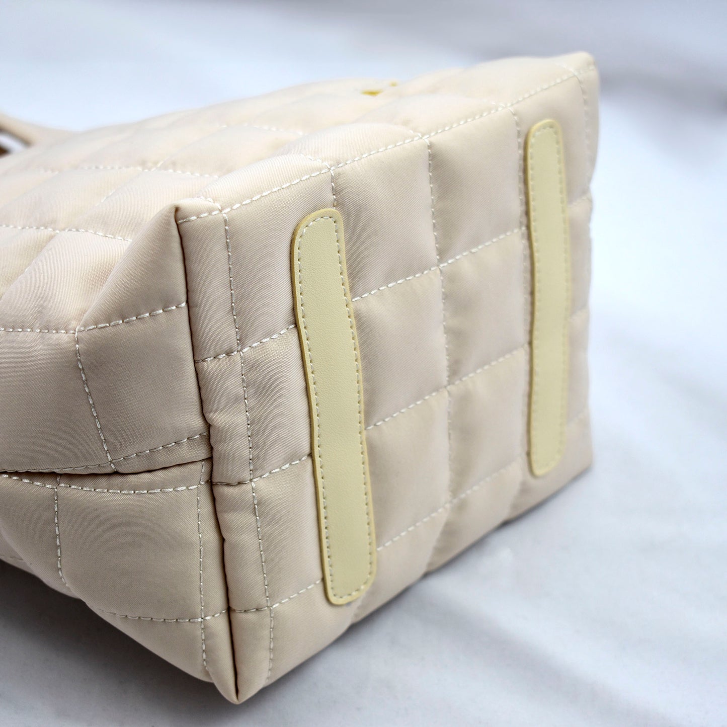 Alpha Phi Small Crossbody Quilted Tote Bag with Greek Letters