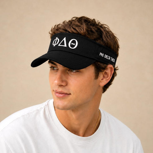 Phi Delta Theta Fraternity Visor Hat