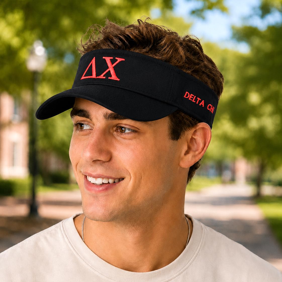 Delta Chi Fraternity Visor Hat