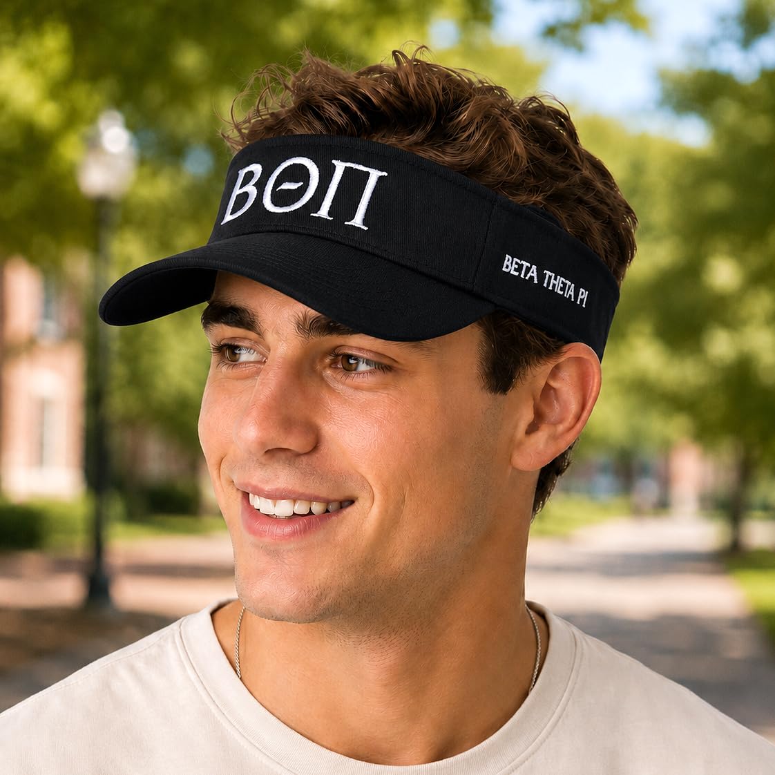 Beta Theta Pi Fraternity Visor Hat