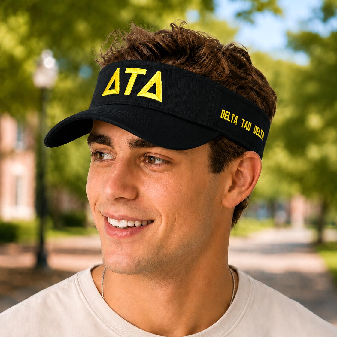 Delta Tau Delta Fraternity Visor Hat
